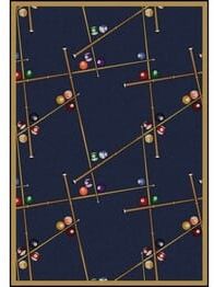 Joy Carpets Games People Play Snookered Federal Blue