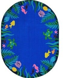 Joy Carpets Kid Essentials Soothing Seas Multi