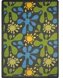 Joy Carpets Kid Essentials Splat Gray