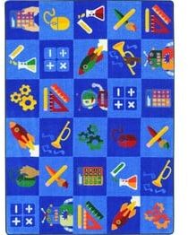 Joy Carpets Kid Essentials STEAM into Learning Multi