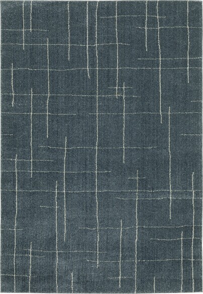 Oriental Weavers Alton 040B9 Blue and  Gray