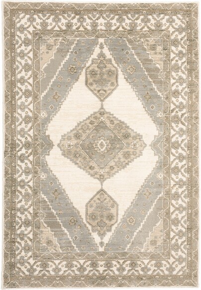 Oriental Weavers Andorra 298C0 Beige and  Ivory