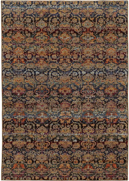 Oriental Weavers Andorra 6836C Multi and  Blue