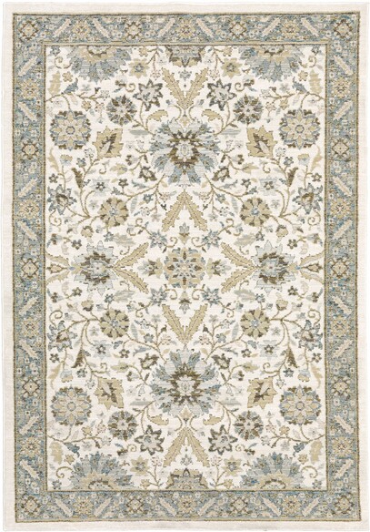 Oriental Weavers Andorra 8918I Stone and  Ivory