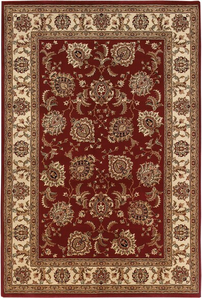 Oriental Weavers Ariana 117C3 Red and  Ivory