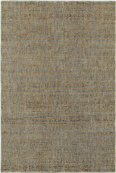 Oriental Weavers Atlas 8048B Blue and  Gold