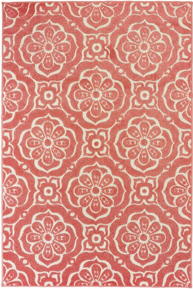 Oriental Weavers Barbados 539O4 Pink and  Ivory