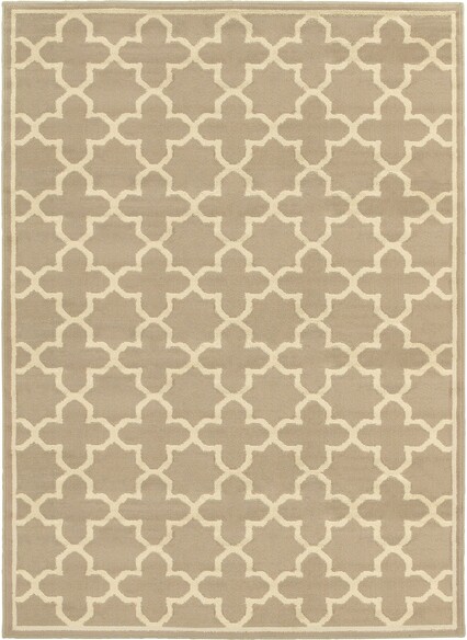 Oriental Weavers Brentwood 091D9 Tan and  Beige