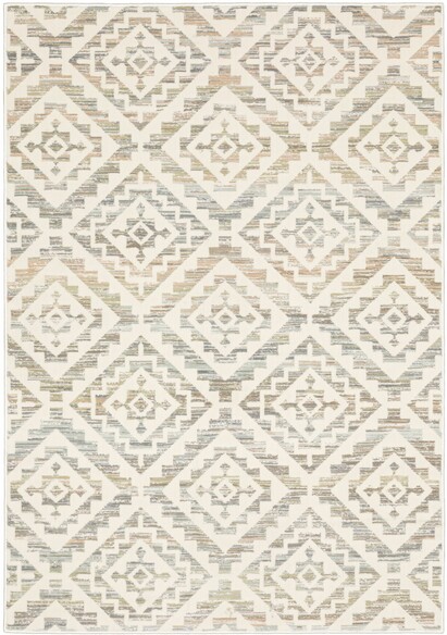 Oriental Weavers Capistrano 288Q1 Ivory and  Grey