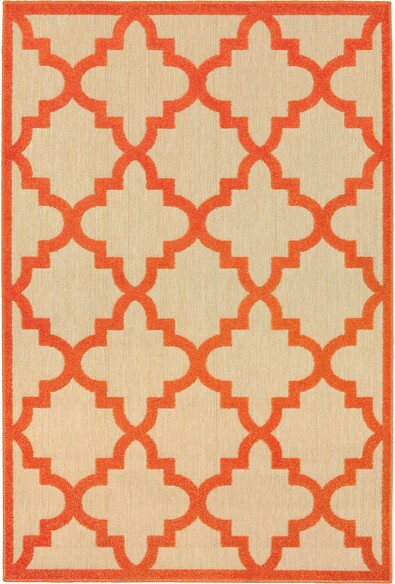 Oriental Weavers Cayman 660O9 Sand and  Orange