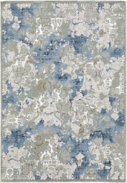 Oriental Weavers Easton 3313Q Grey and  Blue