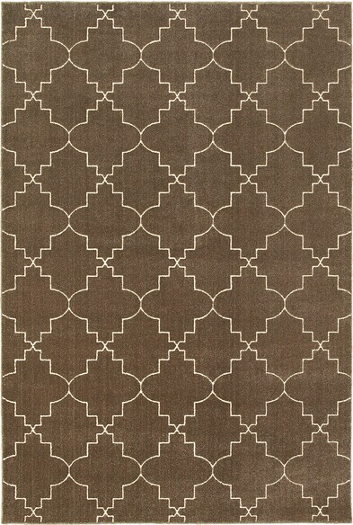 Oriental Weavers Ellerson 5994N Brown and  Ivory