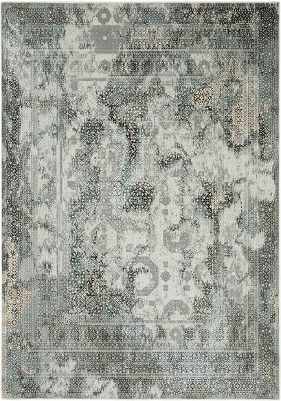 Oriental Weavers Gemini 4153F Grey and  Multi