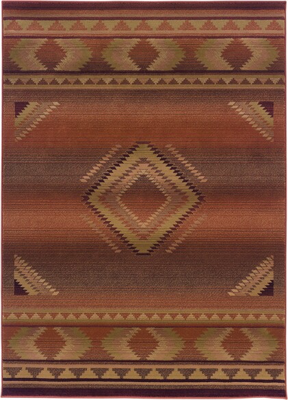 Oriental Weavers Generations 1506C Red and  Beige