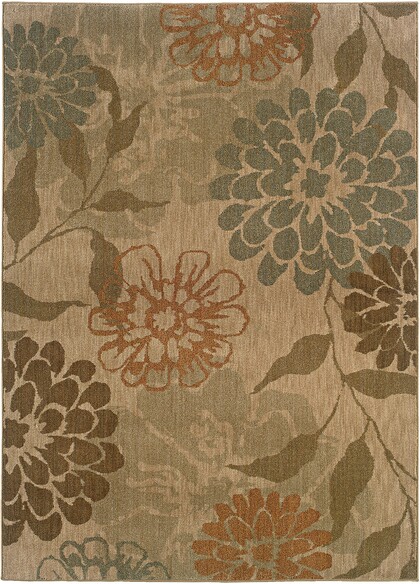 Oriental Weavers Infinity 1134A Beige and  Green