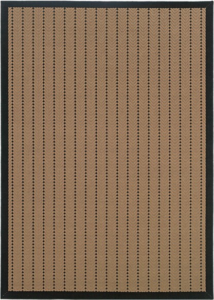 Oriental Weavers Lanai 720X5 Beige and  Black