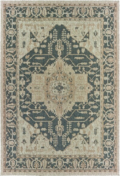 Oriental Weavers Latitude 001J3 Grey and  Gold