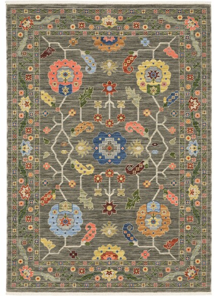 Oriental Weavers Lucca 5506K Grey and  Multi