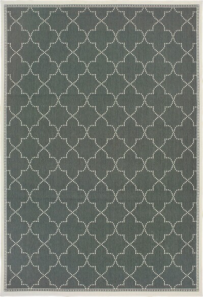 Oriental Weavers Marina 6025L Grey and  Ivory