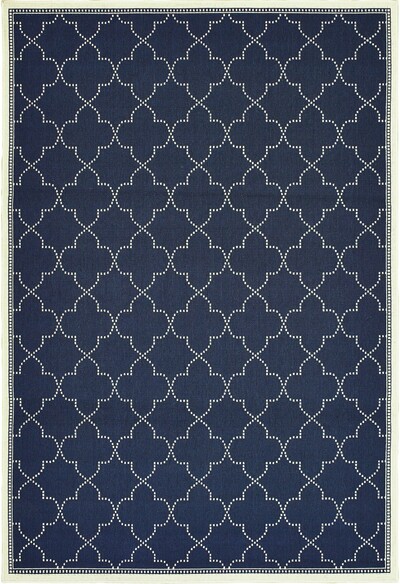 Oriental Weavers Marina 6025P Navy and  Ivory