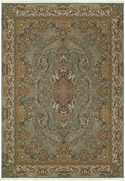 Oriental Weavers Masterpiece 502L2 Blue and  Gold