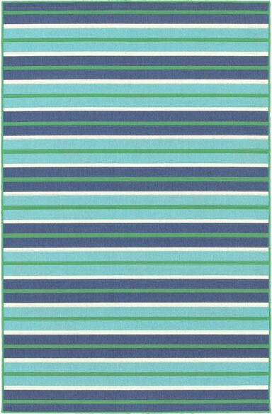 Oriental Weavers Meridian 9652F Blue and  Green