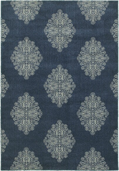 Oriental Weavers Pasha 5992K Blue and  Ivory