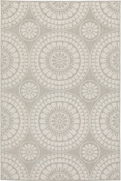 Oriental Weavers Portofino 1832H Grey and  Ivory