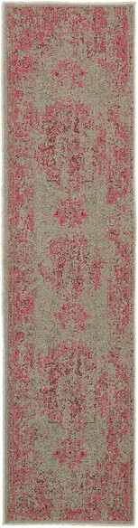 Oriental Weavers Revival 6330F Grey and  Pink