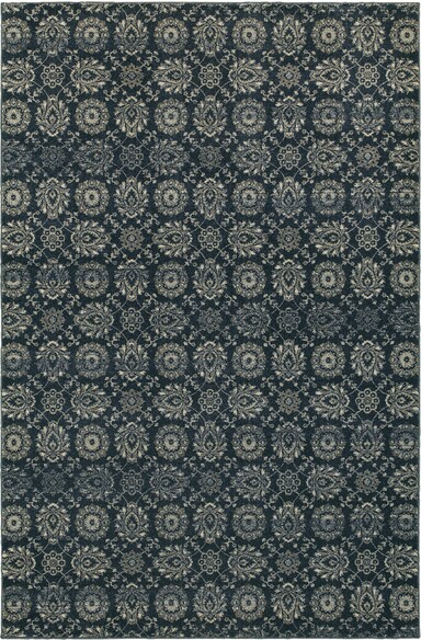 Oriental Weavers Richmond 214H3 Navy and  Grey