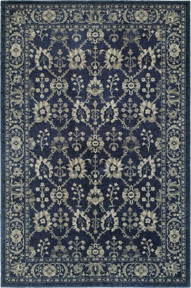 Oriental Weavers Richmond 8020K Navy and  Grey