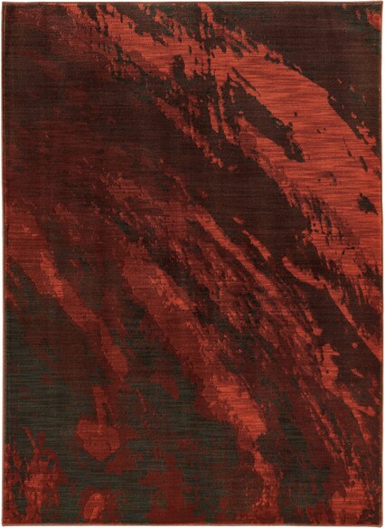 Oriental Weavers Sedona 6367B Red and  Grey