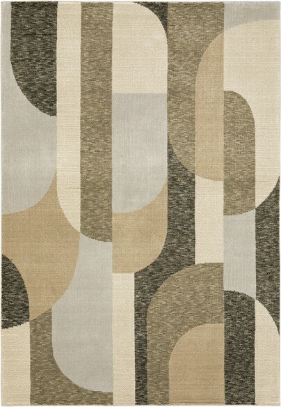 Oriental Weavers Strada STR02 Brown and  Beige