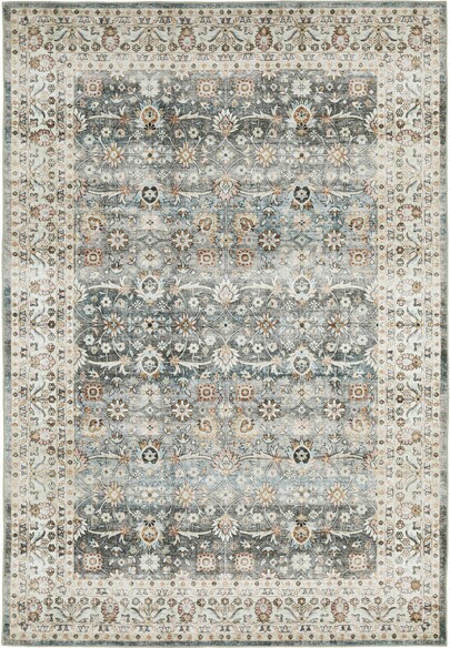 Oriental Weavers Sumter SUM07 Grey and  Ivory