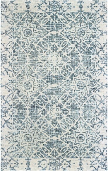 Oriental Weavers Tallavera 55603 Blue and  Ivory