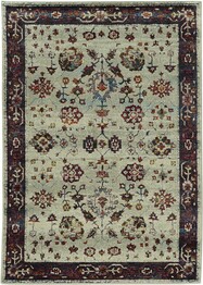 Oriental Weavers Andorra 6842D Stone and  Red