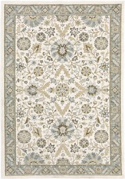 Oriental Weavers Andorra 8918I Stone and  Ivory