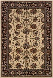 Oriental Weavers Ariana 431I8 Ivory and  Black