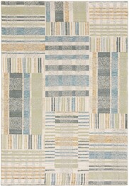 Oriental Weavers Atlas 752E0 Blue and  Green