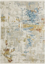 Oriental Weavers Bauer 1340W Beige and  Multi