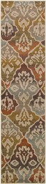 Oriental Weavers Casablanca 4442C Multi and  Beige