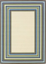 Oriental Weavers Caspian 1003X Ivory and  Blue