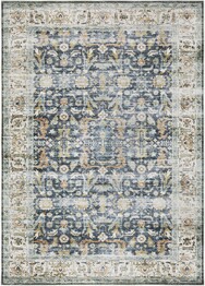 Oriental Weavers Charleston CHA05 Blue and  Gold