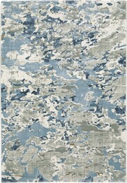 Oriental Weavers Easton 3317E Grey and  Blue