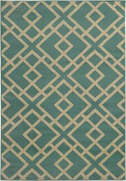 Oriental Weavers Ella 3685M Blue and  Light Grey