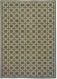 Oriental Weavers Ella 3885D Blue and  Beige