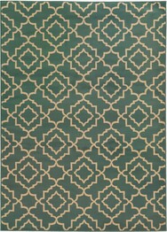 Oriental Weavers Ella 5185A Blue and  Beige