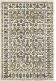 Oriental Weavers Empire 501U4 Ivory and  Blue