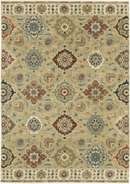 Oriental Weavers Francesca FR05D Tan and Multi