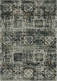 Oriental Weavers Gemini 2060V Charcoal and  Multi